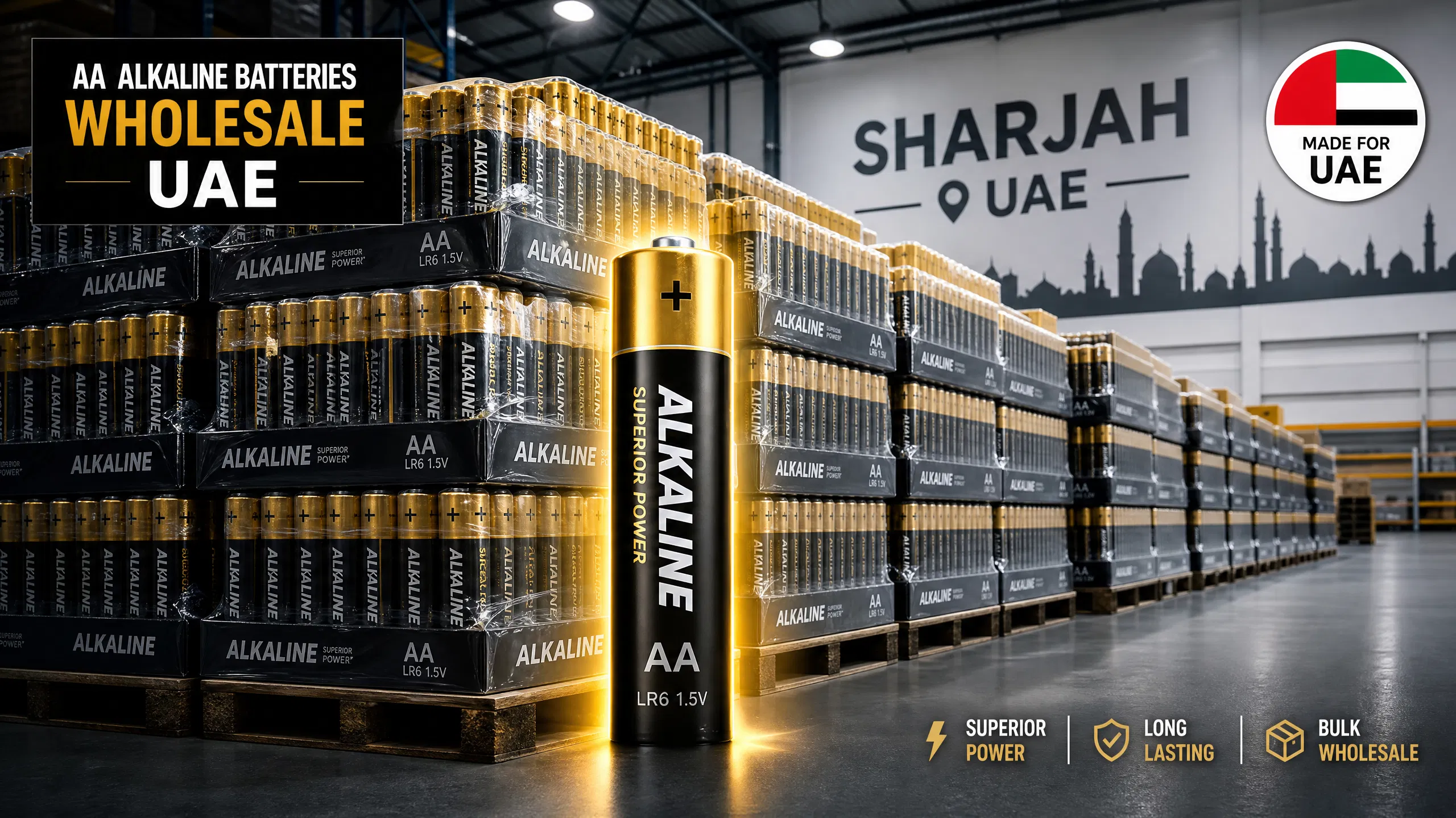 The Ultimate Guide to AA Alkaline Batteries: Wholesale and Retail Solutions in the UAE