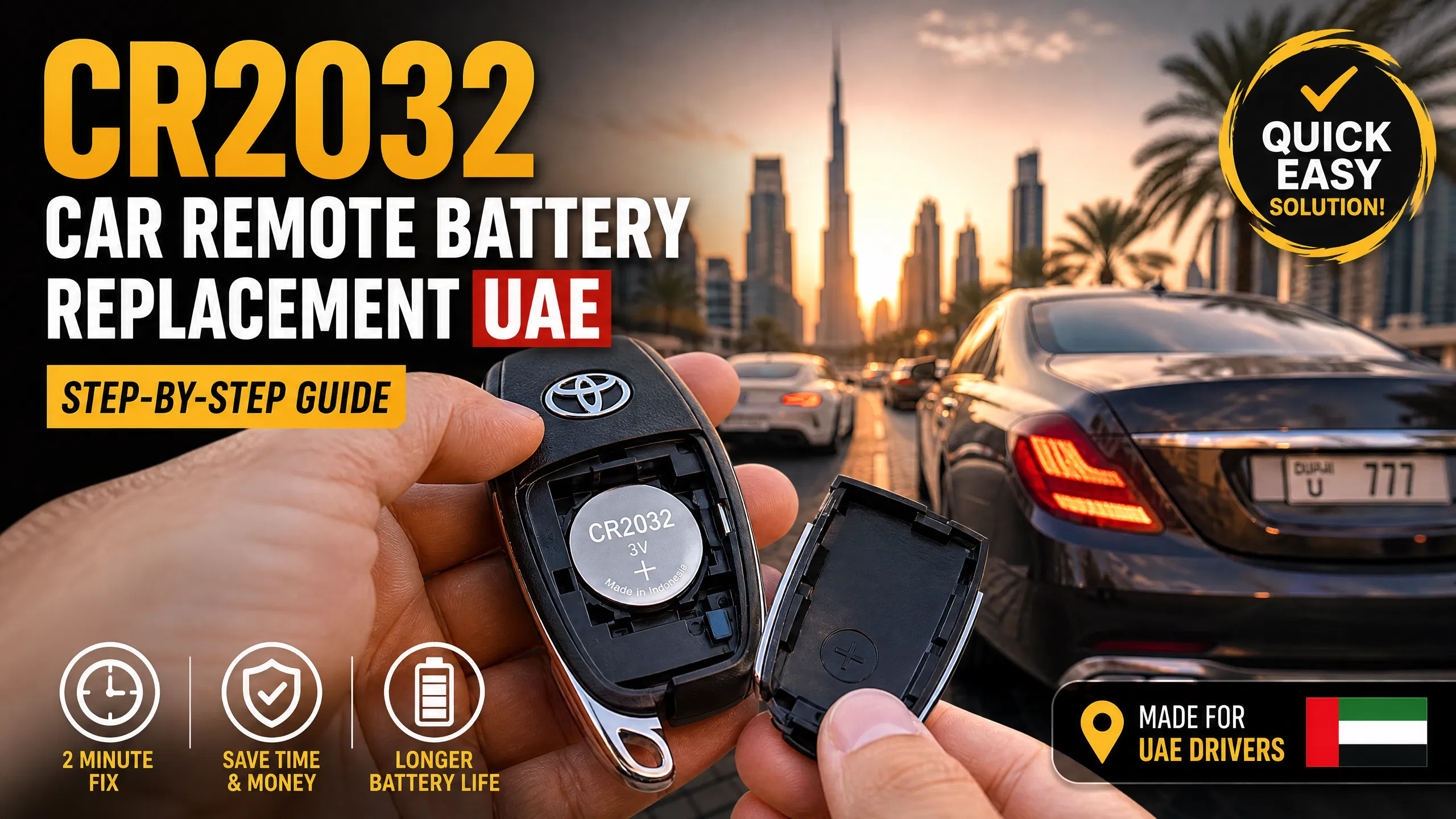CR2032 Lithium Coin Cells: The Heart of Your UAE Smart Devices and Car Remotes